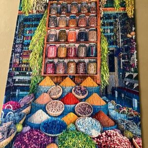 Colorful Spice Market Jigsaw Puzzle